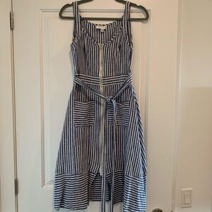 Sundress with zippered front. Size 6